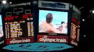 Aaron Peirsol 100m Backstroke Final Olympic Trials