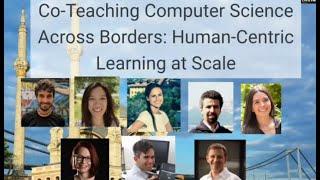 L@S 2020: "Co-Teaching Computer Science Across Borders: Human-Centric Learning at Scale"