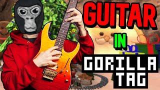 Playing CHRISTMAS Songs on my GUITAR in GORILLA TAG!