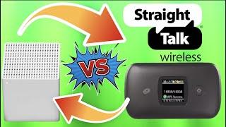 Straight talk (5G Home Internet  Vs  WIfI Hotspot Internet ) which one better ?