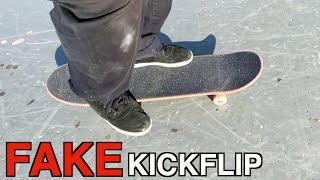 HOW TO KICKFLIP THE OLD SCHOOL WAY