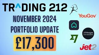 Trading 212 Portfolio Update | Stocks & Shares ISA | November 2024