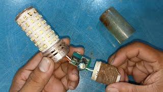 How To Repairing 220V LED Light at Home | क्या ये led bulb  जलेगी