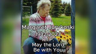 Margaret Jurykoski (grandma) Memorial Video