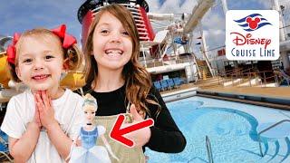 Ivy lost her Cinderella Doll on a Disney Cruise! Stella helps her find it!! ️