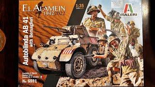 Italeri's 1:35 scale Autoblinda AB 41 with Bersaglieri Review