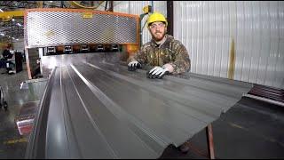 How Steel Roofing is made at Martin Metal