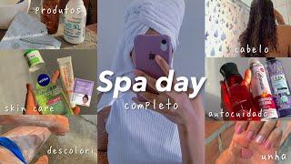 SPA DAY | cabelo, unha, descoloração, skin care, selfcare … um dia autocuidado ‍️