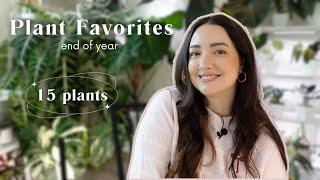 Top 15 Houseplant Favorites | End of Year 2024