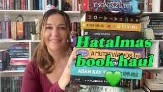 Hatalmas book haul 2024 ősz 