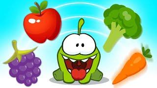 Learn Vegetables & Fruits Name - فيديوهات تعليمية | تعرف على اسم الخضار | Learn Arabic with Om Nom