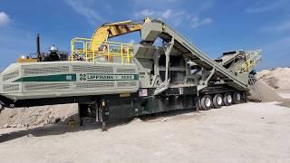 Lippmann-Millwaukee 4800R Crushing & Screening Shell Rock - Pt 2