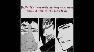 Sosuke Aizen, Madara Uchiha & Lucius Zogratis | Edit #anime #naruto #bleach #blackclover