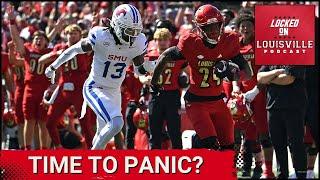 Is it time to panic after Louisville football's loss to SMU Mustangs? Louisville Cardinals Podcast