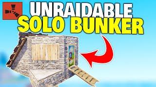 I Lived in an Unraidable 1x1 Solo Bunker Base for 4 Days - Rust