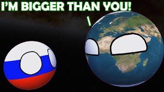 I'm bigger than you [3D Animation + Countryballs]