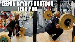 Fiksattiin IFBB Pro Leeni Sajalahden kyykkyjä