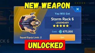 Storm rack 6 is mine!! - Finally available in the gear hub | Mech arena