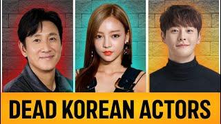 Famous Korean Actors and Actress Who Have Died