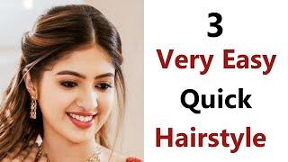 3 very easy  Hairstyle - New beautiful Hairstyle | Hairstyle for Girls | hairstyles