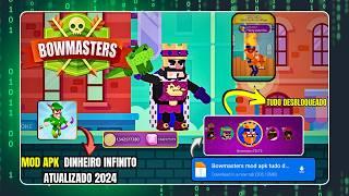 Bowmasters mod dinheiro infinito atualizado 2024 -- bowmasters mod apk dinheiro infinito atualizado