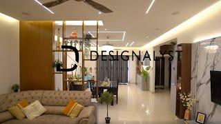 Modern Home Interiors @ Hyd | Srushti Symphony, Kondapur | Sridhar-Swapna's home tour | @designalyst