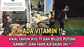 ADA VITAMIN !! TAHUN BARU AYU TT  POTONG RAMBUT DI SALON TERKENAL INI DAN FANS KATAKAN INI