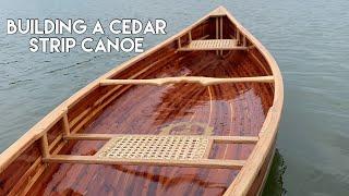 Building a cedar strip canoe!