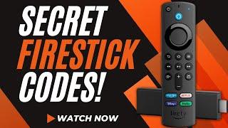  SECRET FIRESTICK CODES - WORKS ON ALL FIRE TV STICK MODELS