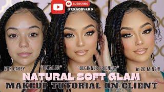 Soft Glam Client Makeup Tutorial