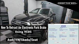 How To Retract An Electronic Park Brake using VCDS - AUDI/VW/SKODA/SEAT