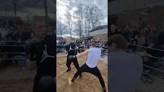 WORKER vs MMA JORDAN !! Cool fight !! #riobet #strelka #mma