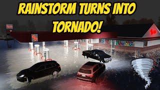 Greenville, Wisc Roblox l Tornado Storm Evacuation RP *Flood*