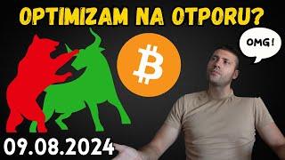 OPTIMIZAM na otporu. | IZVANREDNA SITUACIJA |6. DIO |09.08| #kriptovalute #drkripto #kripto