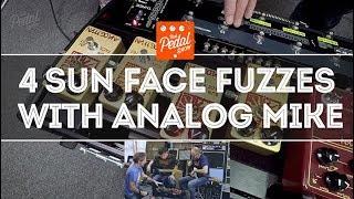 That Pedal Show – Germanium And Silicon: Four Analog Man Sun Face Fuzzes With Analog Mike