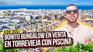 Bonito bungalow en venta en Torrevieja. € 98 000 Agencia inmobiliaria Alegria