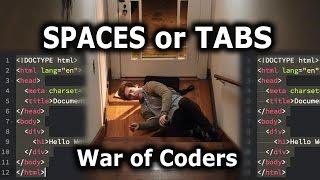 Spaces or Tabs (Silicon Valley) Holy War of Coders 