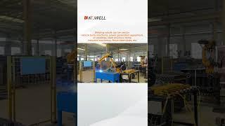 Welding robots can be used in vehicle body structures, power generation equipment, oil pipelines,