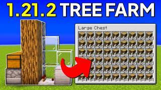 Minecraft Tree Farm 1.21.4