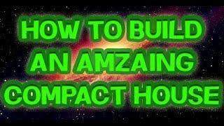 How To Build an Easy Compact Modern House in Minecraft (Minecraft Tutorial)