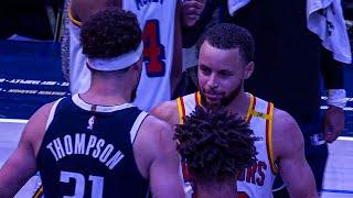 Steph Curry & Klay Thompson Share a Moment after the Game ️