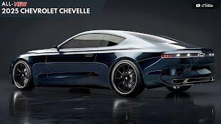 2025 Chevrolet Chevelle SS Revealed - Return With Modern Design !!