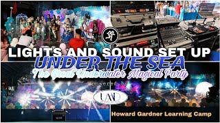 LIGHTS AND SOUND SET UP FOR Under the Sea Magical Party | Bangis ng TUNA 290 | Powered by UMD PRO