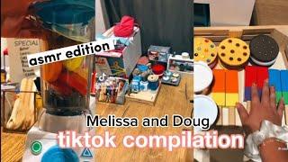 Melissa and Doug tiktoks!! (asmr edition) 