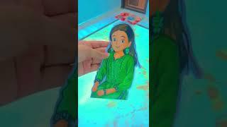 #paint like a ghibli art #shorts #youtube  #simran art and craft