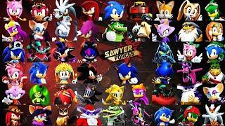 Sonic Forces Speed Battle: All 51 Characters Gameplay