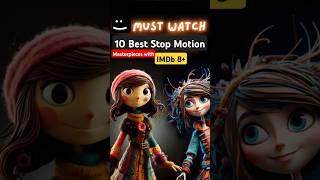 10 Masterpieces with 8+ on IMDb  #movies #stopmotion #movieedis #bestmovies #movierecommendation