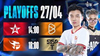 FPT vs SGP | BOX vs 1S | PLAYOFFS | ABBEN ENERGY ĐTDV MÙA XUÂN 2025 | 27/04
