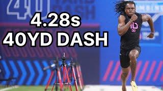 How This Athlete Ran 4.28s 40yd Dash