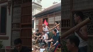 sự khác biệt giữa giã giò và trải nghiệm giã giò #phaduco #hanoifood #hanoifoodtour #giò #chả #uocle